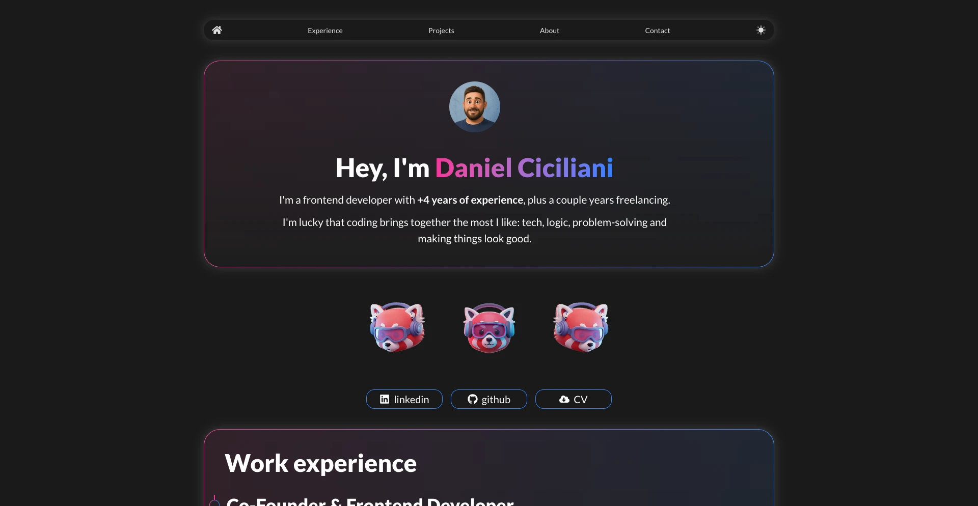 Personal Website